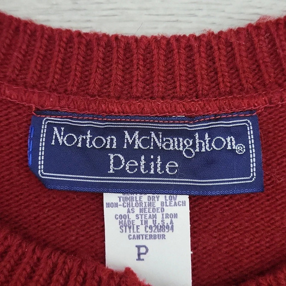 Norton McNaughton Womens Petite Vintage Cardigan Floral Patchwork Cottagecore - Picture 3 of 6